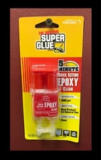 ORIGINAL SUPER GLUE 5-MINUTE QUICK SETTING CLEAR EPOXY 0.2oz INSTANT ADHESIVE