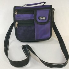 Vintage 90s Mudd Purple Shiny Crossbody Bag Purse Satchel Y2k Delias Festival 