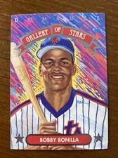 1992 Donruss Gallery of Stars #GS1 Bobby Bonilla, New York Mets Baseball Insert