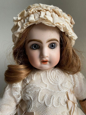 アンティークジュモー TETE JUMEAU Antique Tete Jumeau Size 4 Doll 13