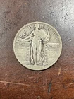 1919 S STANDING LIBERTY QUARTER  SCARCE DATE CHOICE VF