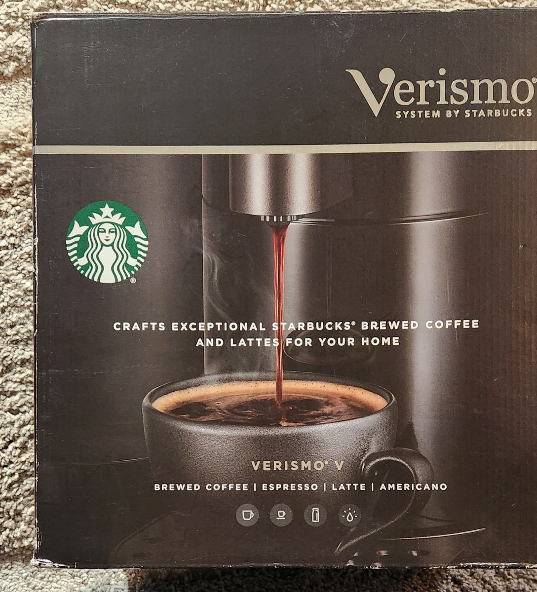 Starbucks Verismo V Coffee Maker Brewer System Espresso