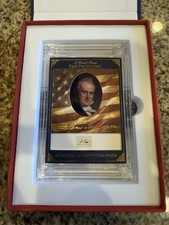 James Buchanan Authentic Handwritten Word Relic Card AWF-JB15 A Word From POTUS