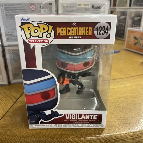 Funko Pop! Vinyl: DC Universe - Peacemaker - Vigilante #1234 In Protector