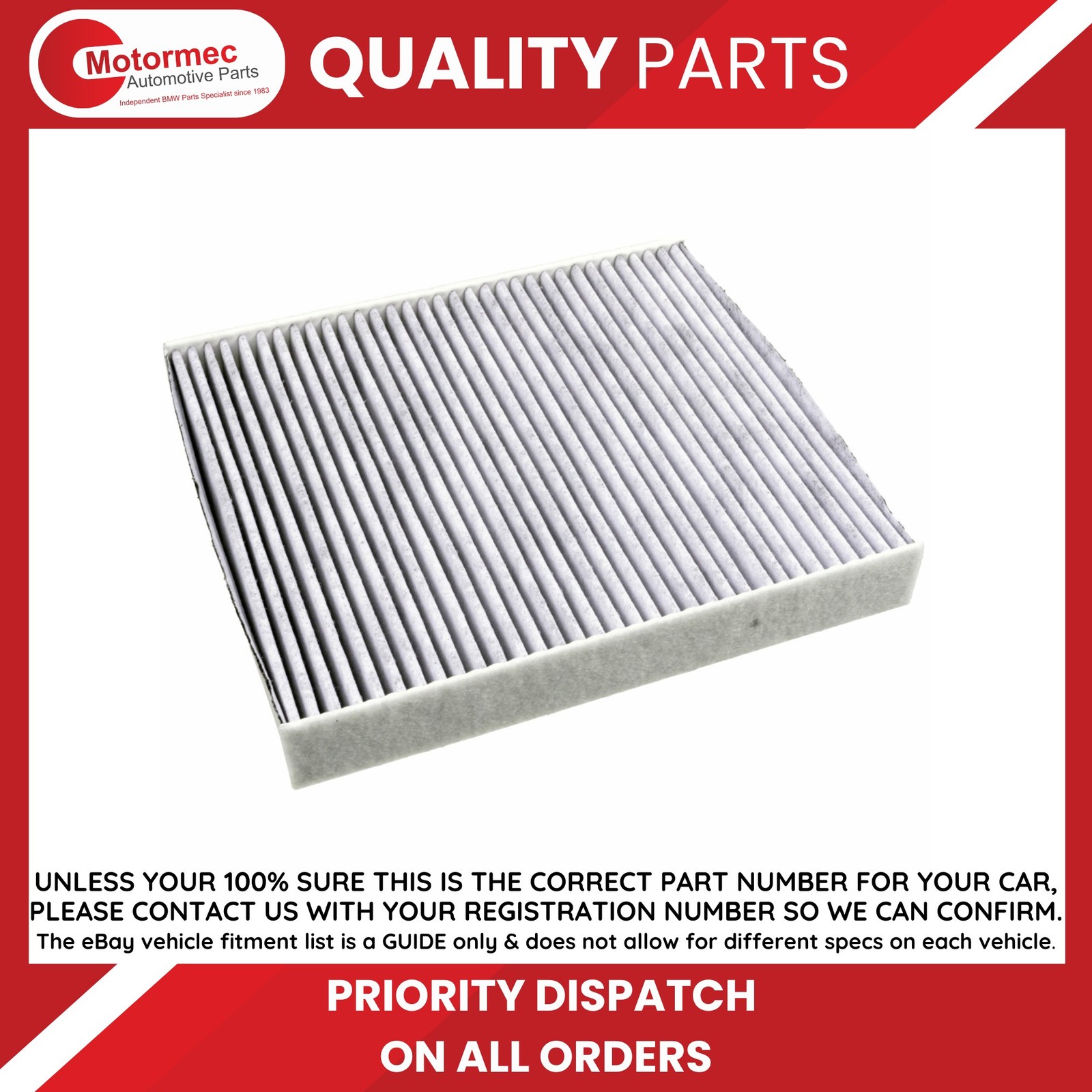 Fits BLUE PRINT ADV182511 Filter, interior air - Image 23