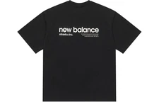 New Balance T Shirt Unisex Charcoal Black AMT42335-BK