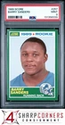 1989 SCORE #257 BARRY SANDERS RC HEISMAN LIONS HOF PSA 9