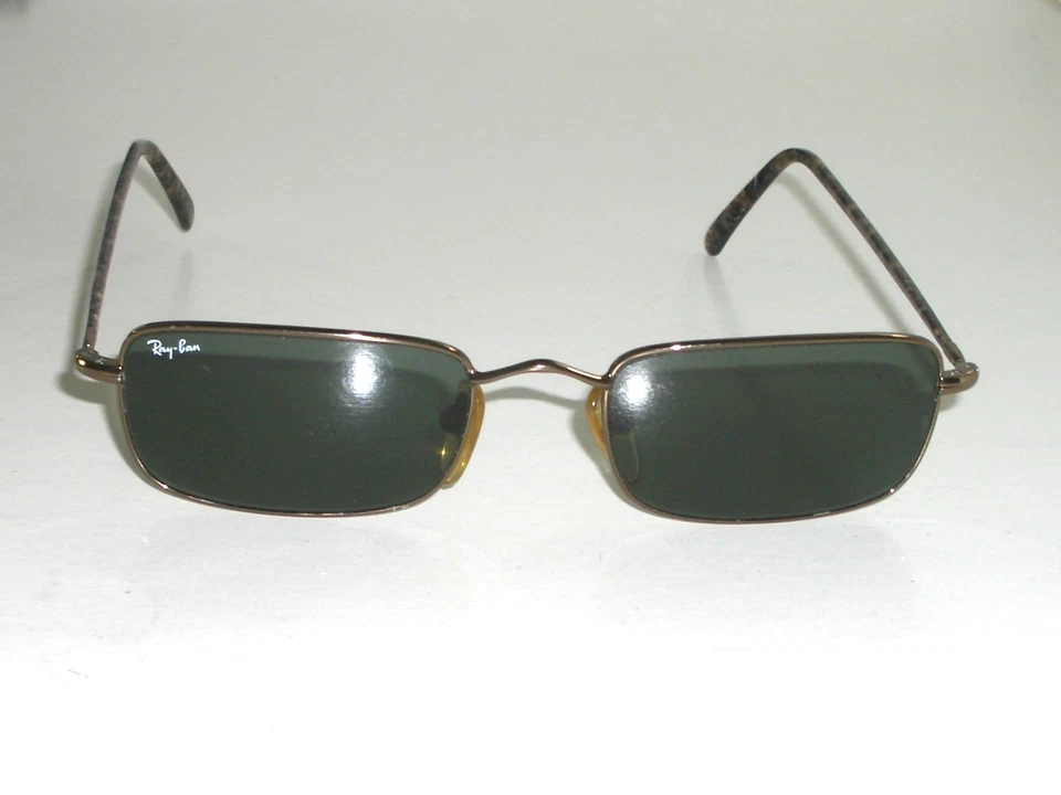 B&L RAY BAN W2652 G15 UV STUNNING SLIMLINE RECTANGULAR SERIES SUNGLASSES w/CASE - Image 2 of 4