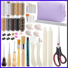 65 Pcs Book Binding Kits Book Binding Materials Bone Folder Tool Bookbinding ...