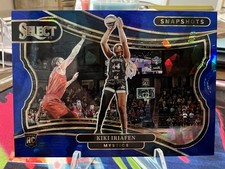 2025 Panini Select WNBA Snapshots Kiki Iriafen [Blue Ice] #24 [Rookie] /99 RC