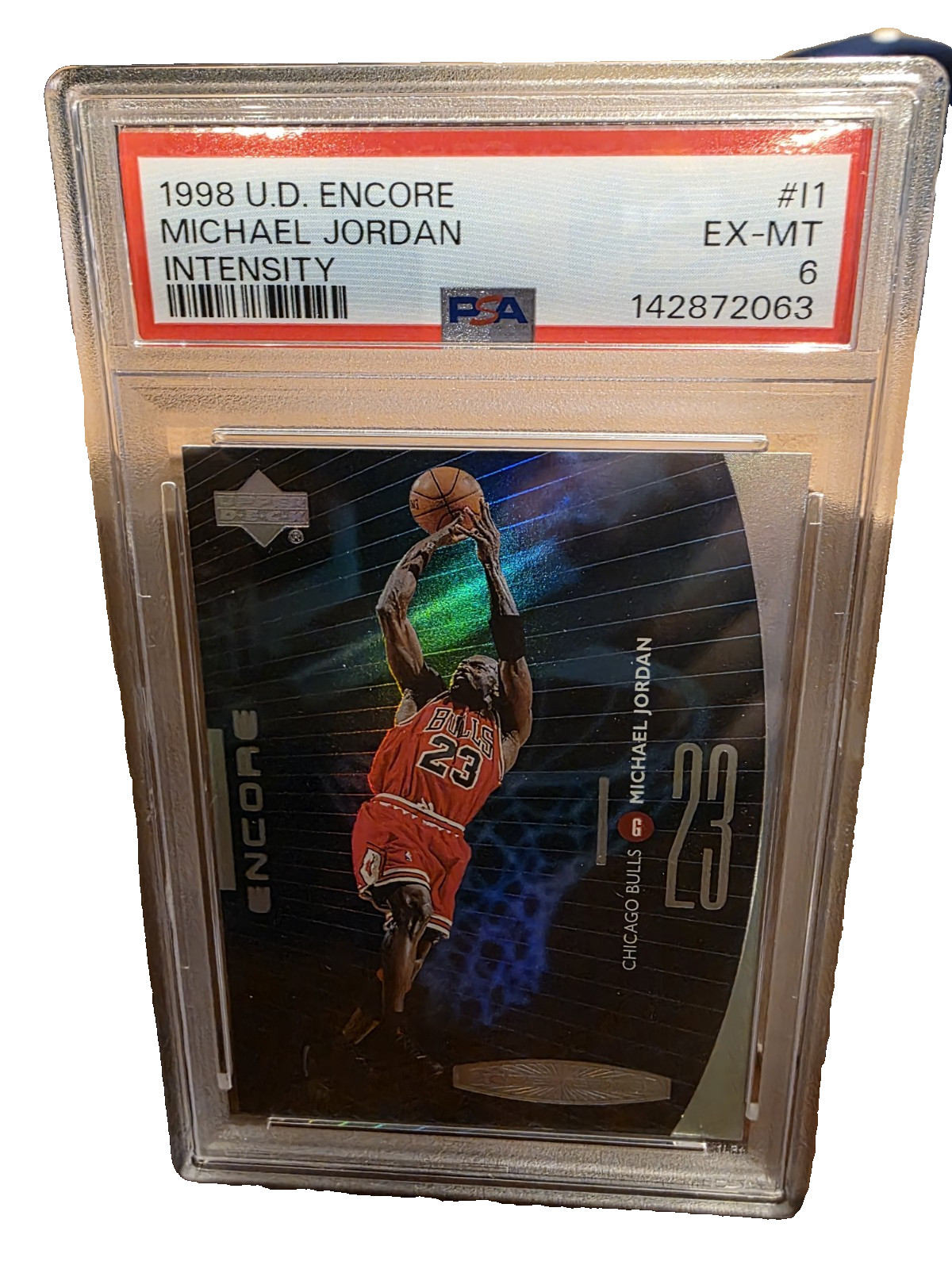 1998-99 Upper Deck Encore - Intensity Michael Jordan #I1
