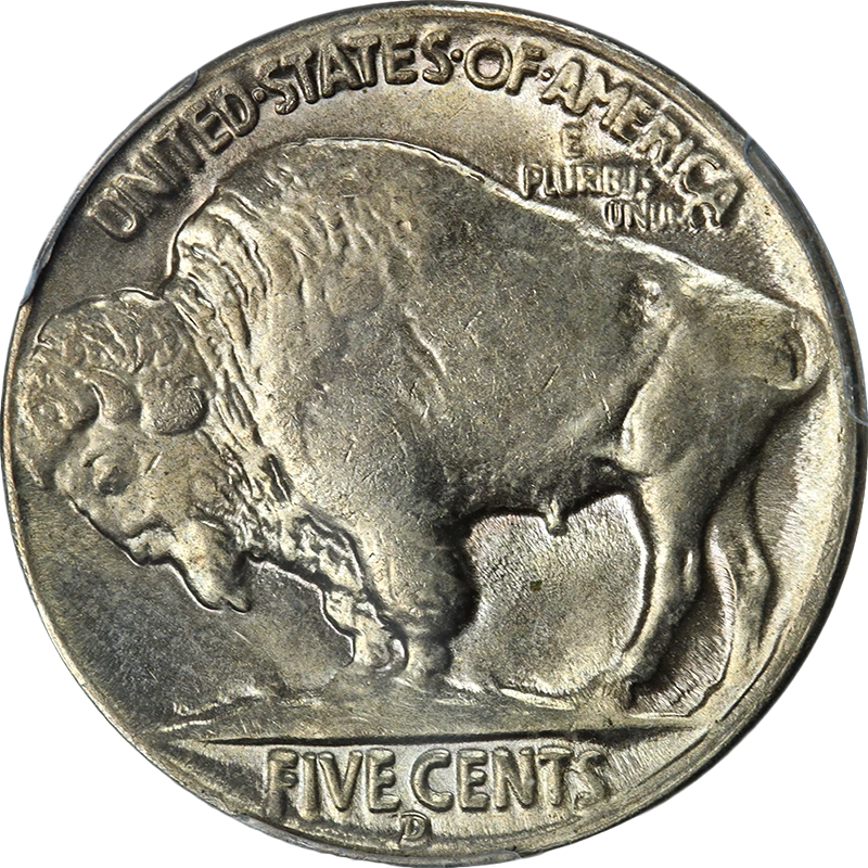 Buffalo Nickel 1935-D graduación profesional MS65 gran atractivo visual buen golpe Foto 2 de 4