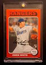 2024 Topps Heritage - Owen White #168 White Border Error Rookie Insert (RC)