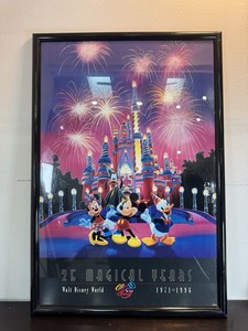 Disney World 25th Anniversary Poster | eBay