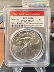 2021-S PCGS MS 69 Silver Eagle T-1 Emergency Issue with First Strike NICE!