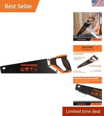 Lightweight 15  Hand Saw with Comfortable Grip - Perfect for Gardening & Pruning
