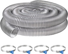 Dust Collection Hose 2 1/2" X 20',Heavy PVC 2.5 Inch Dust Collector Hose