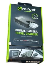 Digipower Refuel Digital Camera Travel Charger for Canon batteries