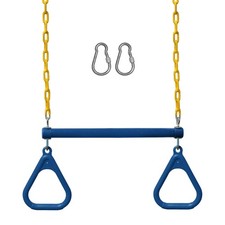 Swing Sets Backyard Monkey Bars Swingset Accessories 18" Trapeze Bar 48" Chain