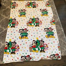 Disney Mickey & Minnie Mouse Christmas Fleece...
