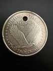 American Eagle  Walking Liberty 2 Troy oz Silver 1990