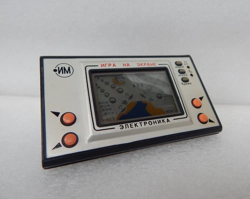 Rare Elektronika Hаnd Held game Falling Asteroids made in USSR 80's