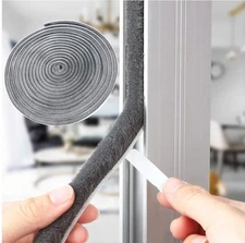 33Ft Weather Stripping Brush for Sliding Windows/Doors Frame Side,Pile Self Adhe