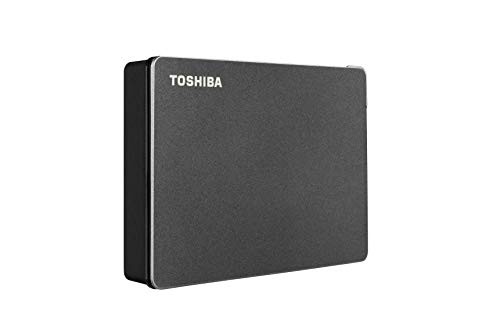 Toshiba Canvio Gaming HDTX140XK3CA 4 TB Portable Hard Drive - External - Black - Picture 1 of 3