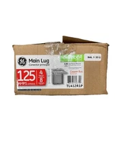 GE 125 Amp 4-Space 8-Circuit Outdoor Main Lug Circuit Breaker Panel TL412R1P