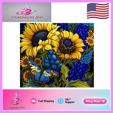 Creative Diamond Art Painting Kit - Sunflower Theme for Unique Home Decor