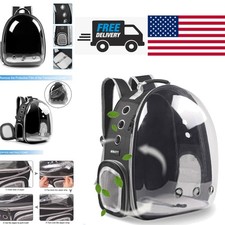 Dog Backpack Carrier for Travel Ventilated with Security Leash and Removable Mat