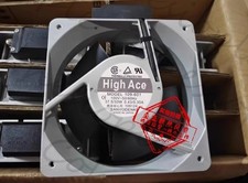 Sanyo 109-601 AC100V 37.5/33W 0.43/0.35A 16CM Aluminum Frame AC Cooling Fan