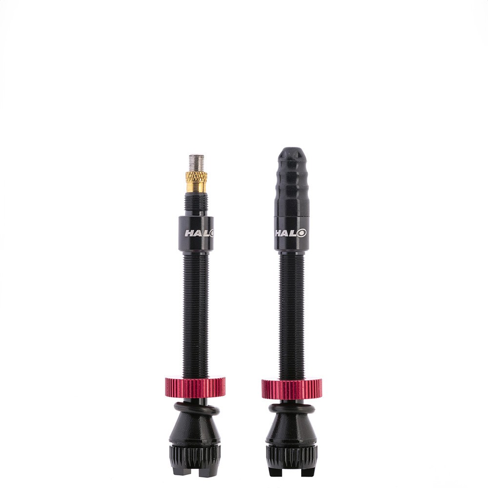 Halo Hi Flow Tubeless Presta Valve 44mm - High-Airflow, No-Clog Sealant
