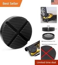 Lightweight Floor Jack Rubber Pad - Durable Cushion For Safe Car Lifting