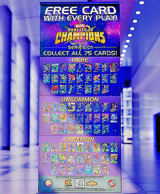 Marvel Contest of Champions Arcade Cards (Holo/Non Holo, Series 1)