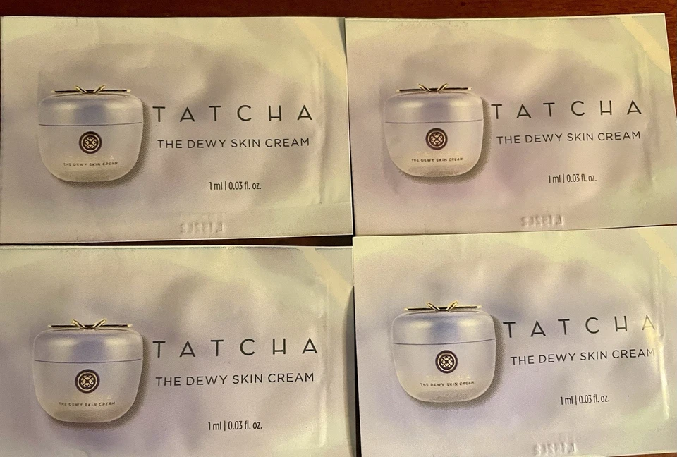 Tacha Samples Set - Dewy Skin Cream, Tonic, Water Cream, Serum, Cleansing Balm - Image 2 of 4