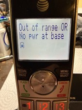 AT T CL82415 Main Base  1 Handset Cordless Phone System
