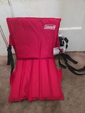 Coleman Portable Red Stadium Seat Cushion With Tags