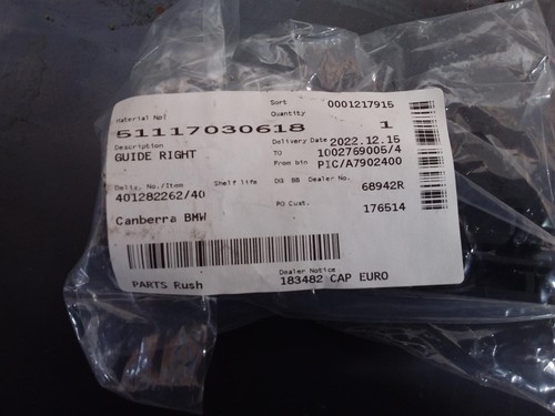 BMW 3 SERIES FRONT BUMPER E46, SEDAN, W/ PARK SENSORS TYPE, 10/03-01/05 03 04 05