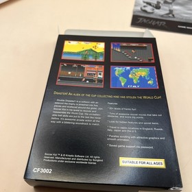 Soccer Kid; Atari Jaguar Cart w/manual, white insert, Cart bag CIB