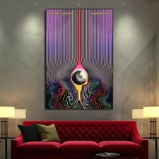 Tame Impala Currents Abstract Poster Psychedelic Rock Decor Poster No Frame