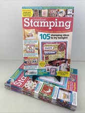 Creative Stamping Magazine Bundle X10 2018-2023 Issues Ideas Tips Projects, VGC.