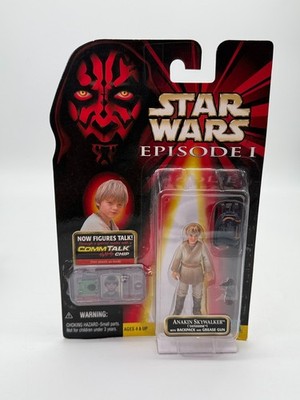 Star Wars Episode 1 Anakin Skywalker with Backpack and Grease Gun Neu Ungeöffnet