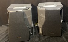 Aiwa SX-ANA72  Front 180 Pair of Speakers Tested Working Loose Speaker Cover