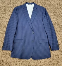 Brooks Brothers "346" Explorer Fitzgerald Fit navy pinstripe suit 2 piece suit