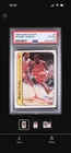 1986 FLEER STICKER #8 MICHAEL JORDAN ROOKIE RC PSA 6 GOAT Chicago Bulls