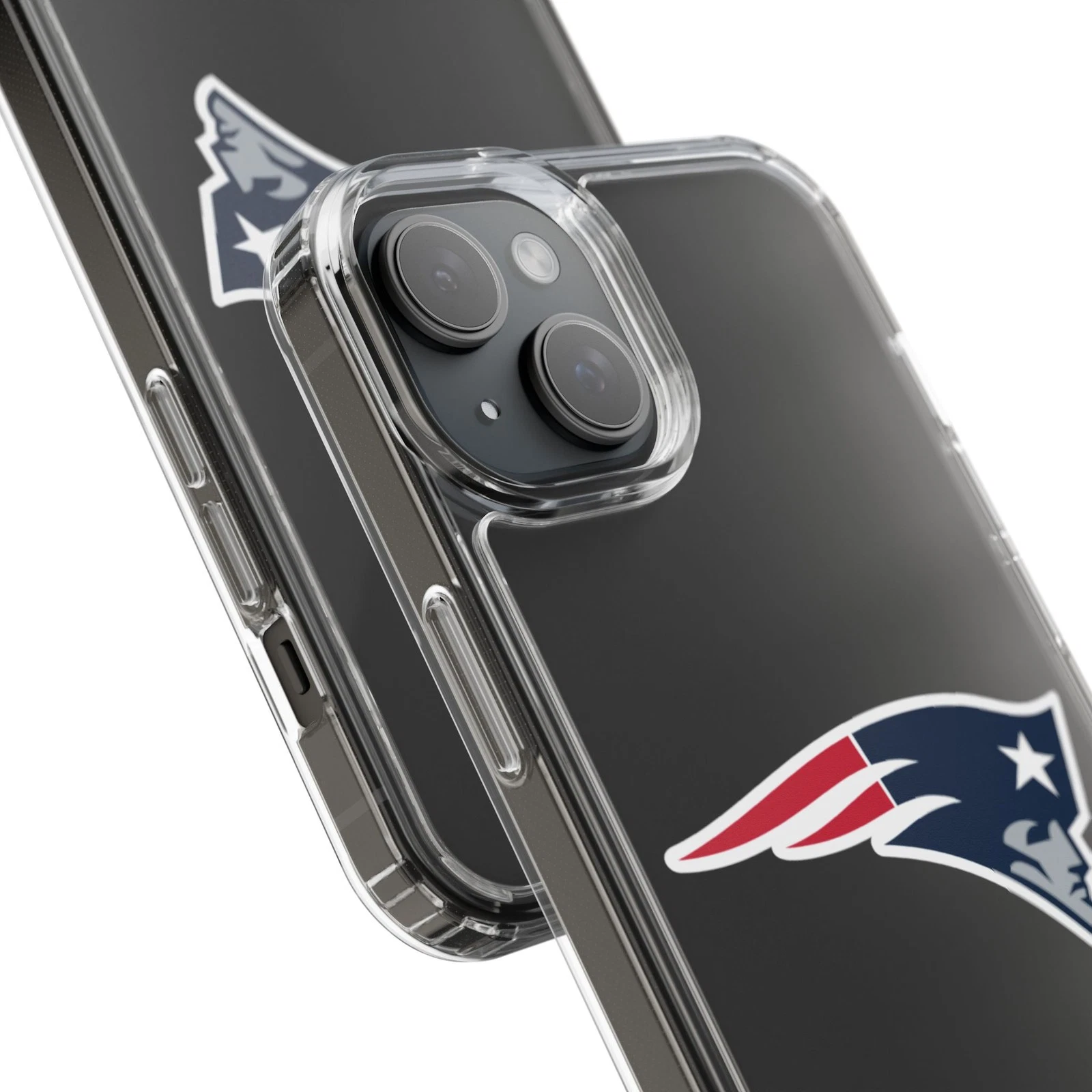 New England Patriots Clear Phone Case for iPhone