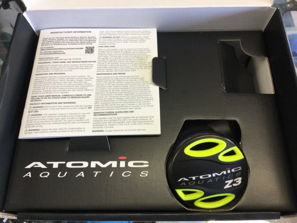 ATOMIC AQUATICS Z3 Octopus w/36" Hose - Alternate Octopus AS PICTURED