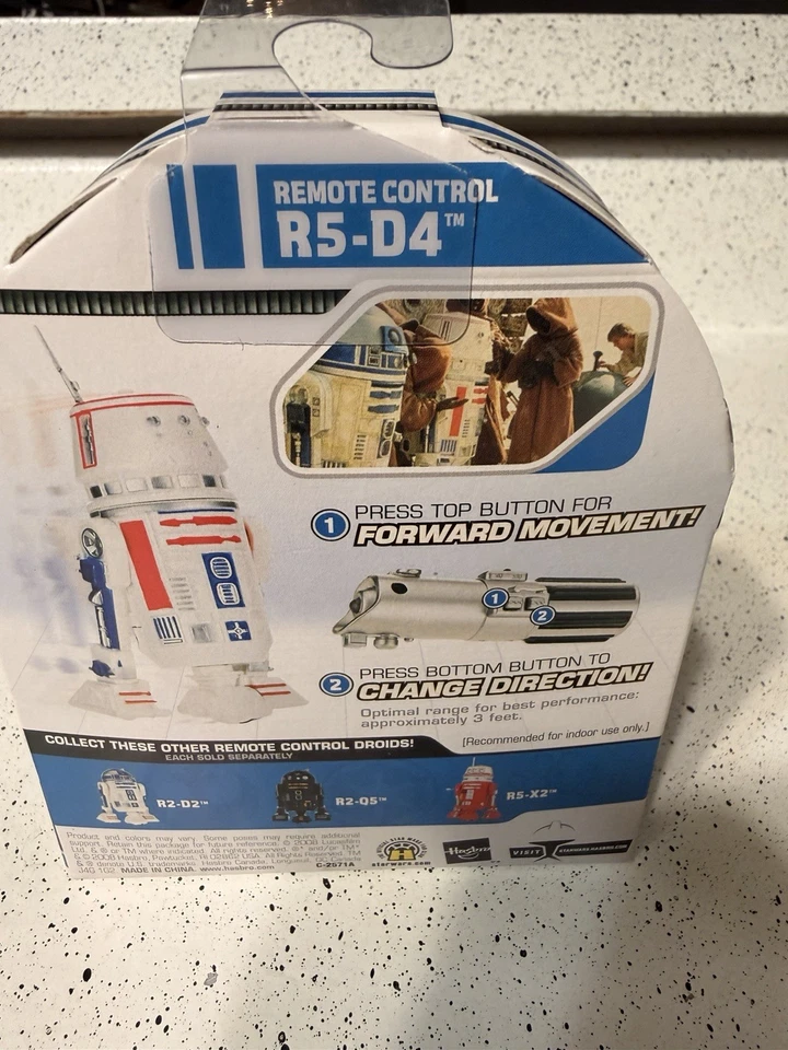 Star Wars Legacy Collection Control Remoto RC Droid R5 D4 (Exclusivo de Objetivo) Difícil de Encontrar Foto 4 de 4