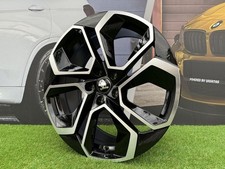 4x R19 Inch 5x112 Skoda Altair Style Black Polished Wheels : Fits Pour Superbe